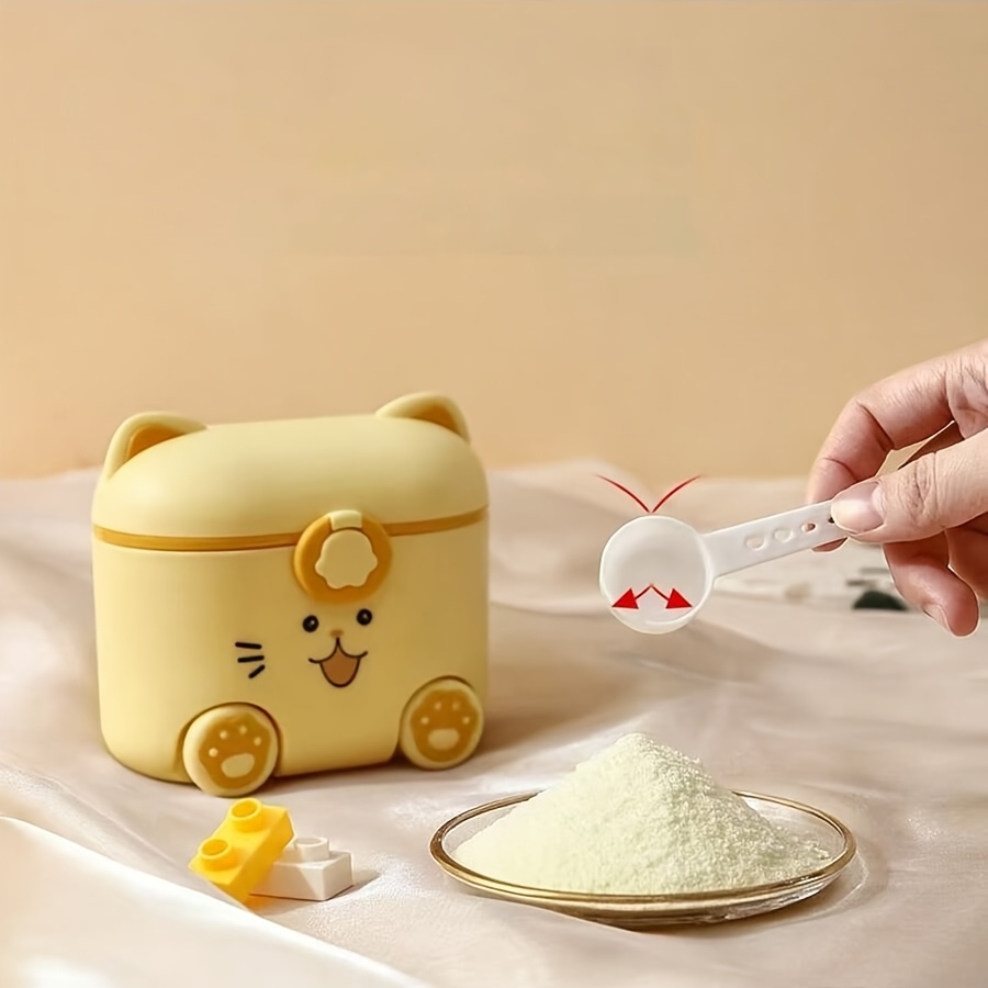 Cute Cat Milk Powder Container - Baby Food Plan 评论和价格