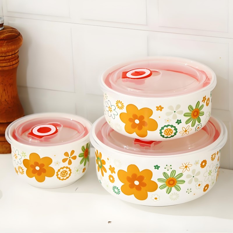 Three-piece set, fine bone chi - Baby Food Storage 评论和价格