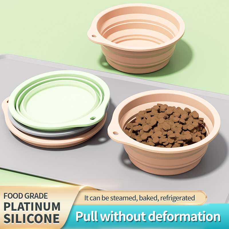 Collapsible Silicone Dog Bowl, - Baby Food Cat 评论和价格