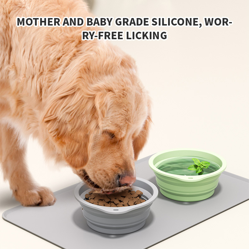 Collapsible Silicone Dog Bowl, - Baby Food Cat 评论和价格
