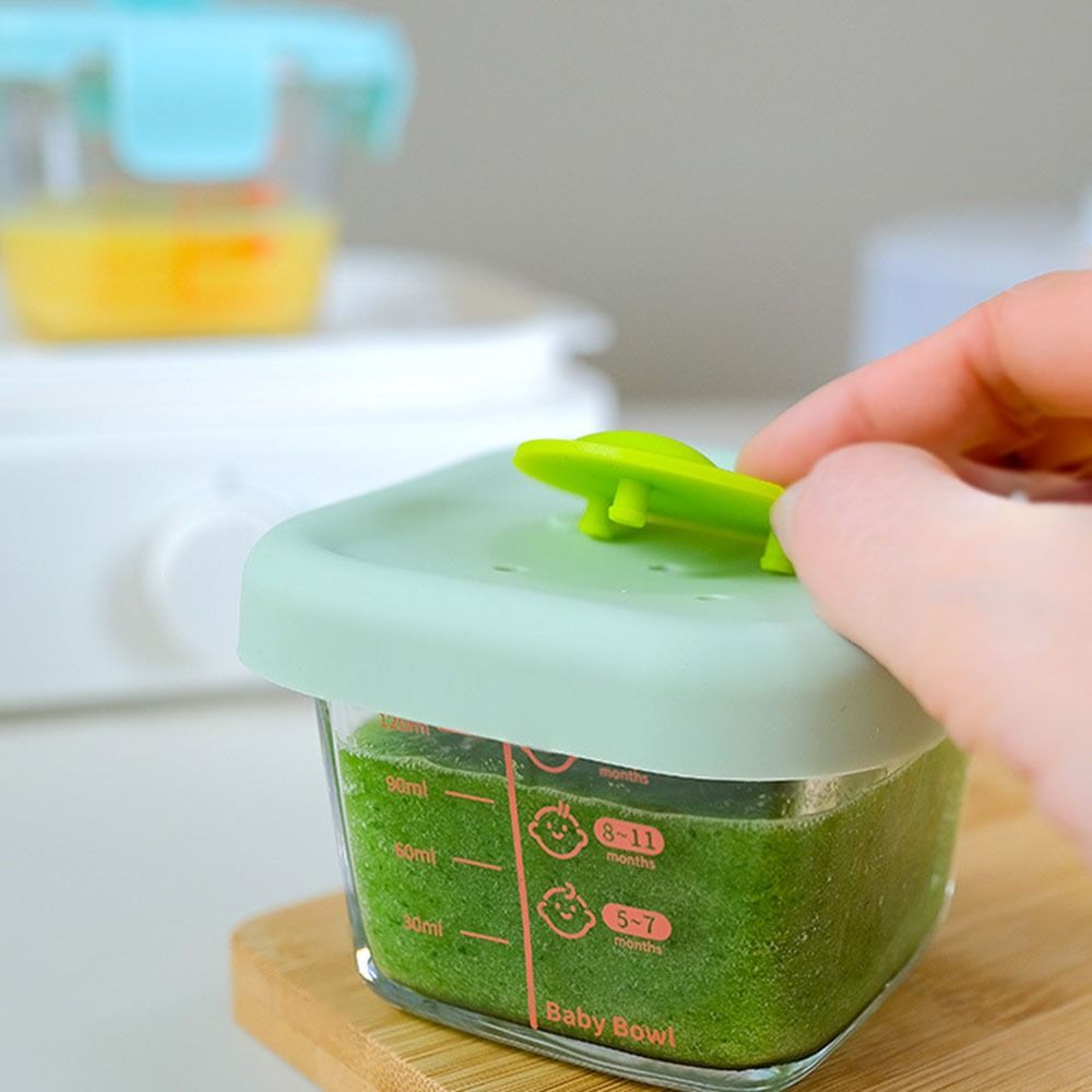 Simple 170ml Food Storage Box  - Baby Food Glass Jars 评论和价格