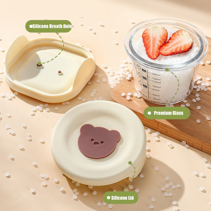 180ml Glass Baby Food Storage  - Baby Food Glass Jars 评论和价格