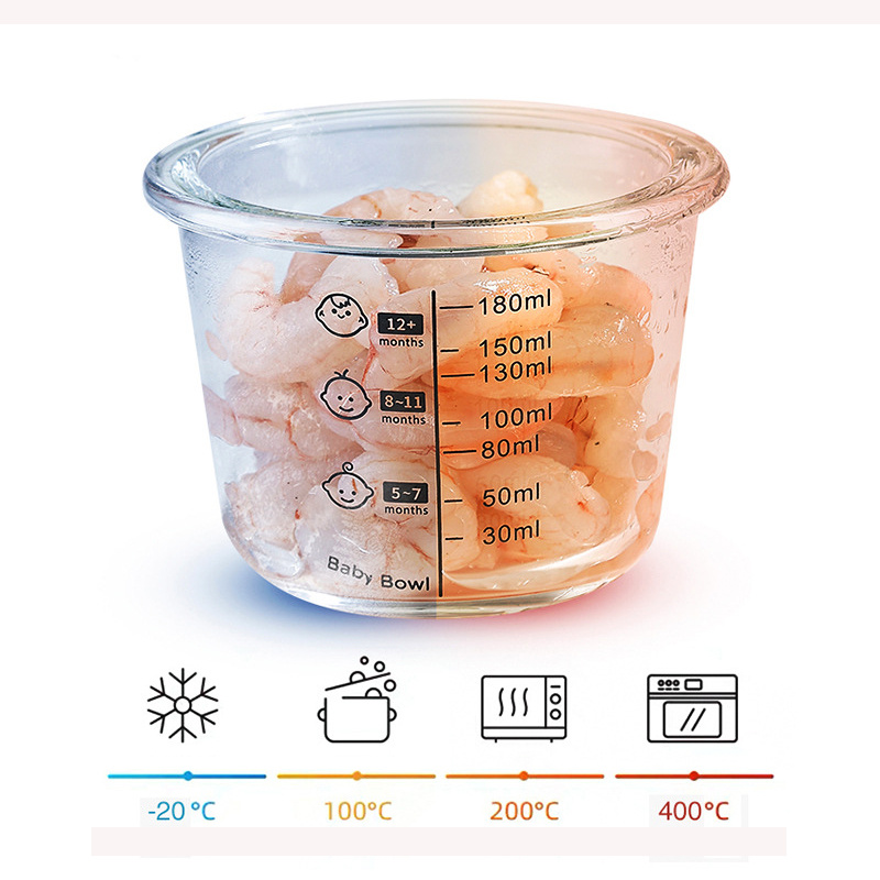 180ml Glass Baby Food Storage  - Baby Food Glass Jars 评论和价格