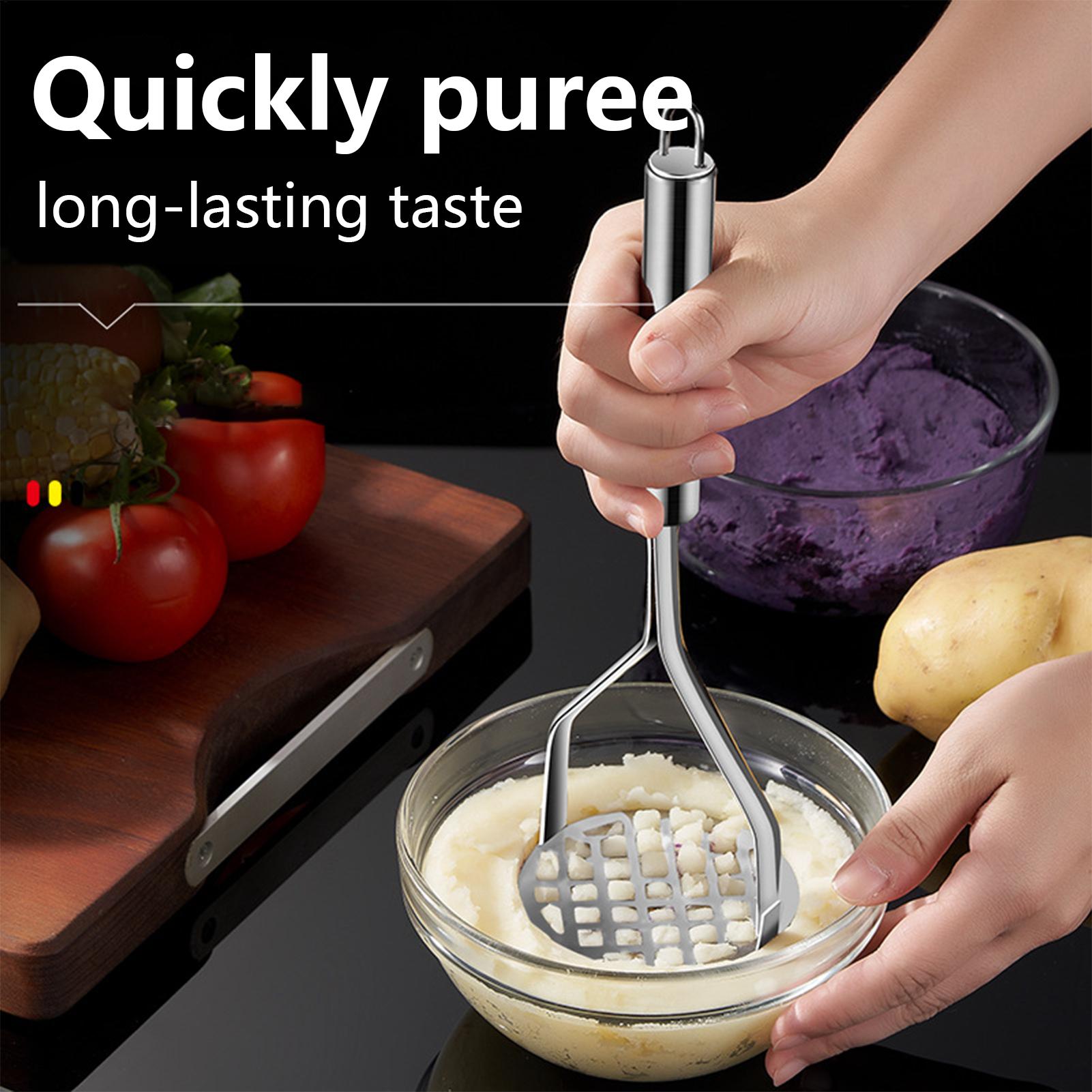 Stainless Steel Potato Masher  - Baby Food Ingredients 评论和价格