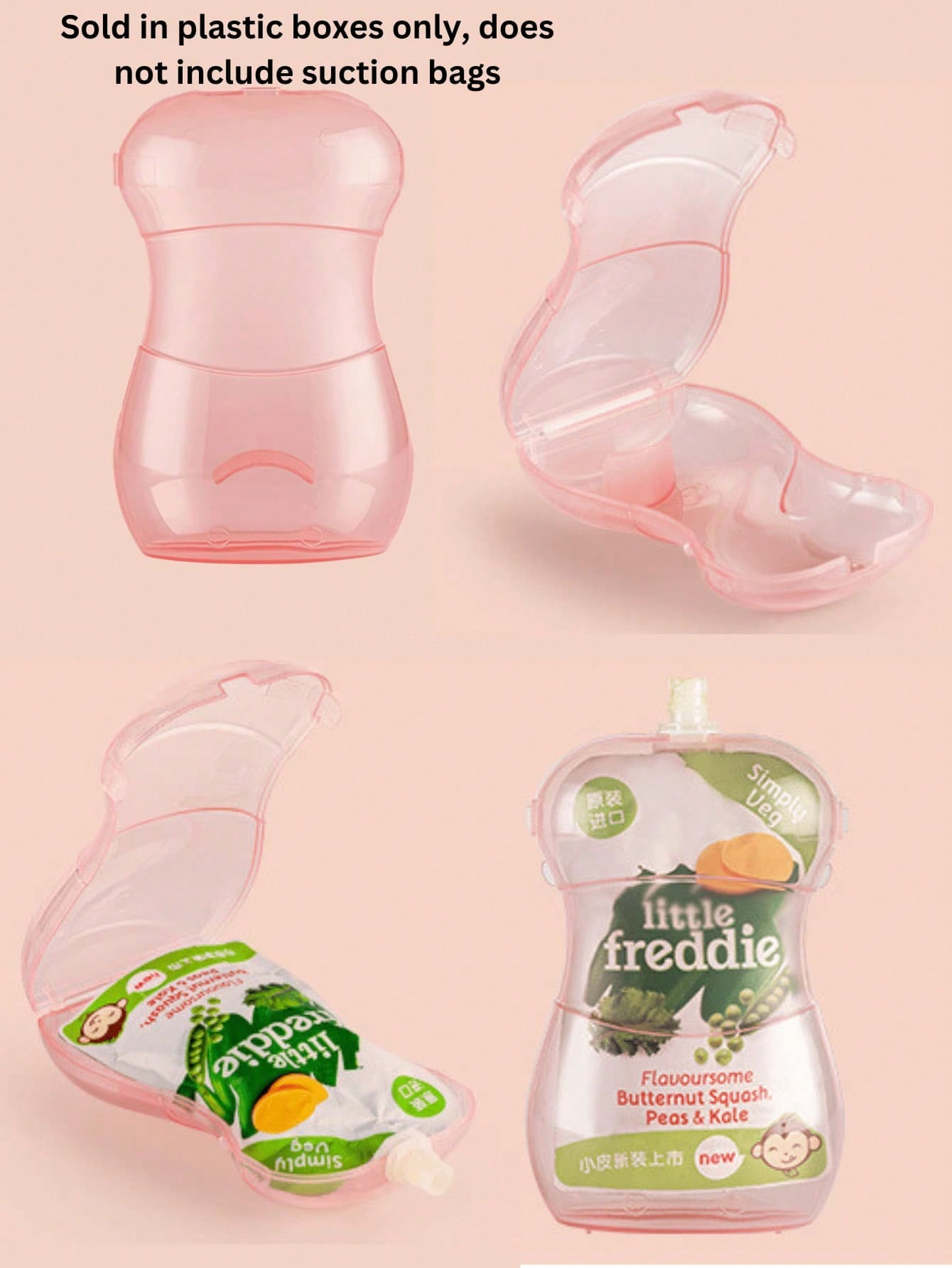 Anti-Squeeze Fruit Puree Box a - Baby Puree Pouch 评论和价格