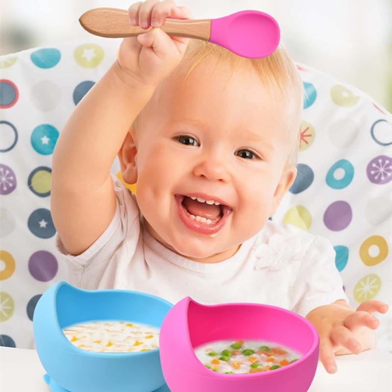 2Pcs/Set Baby Silicone Spoon F - Baby Food Feeder 评论和价格