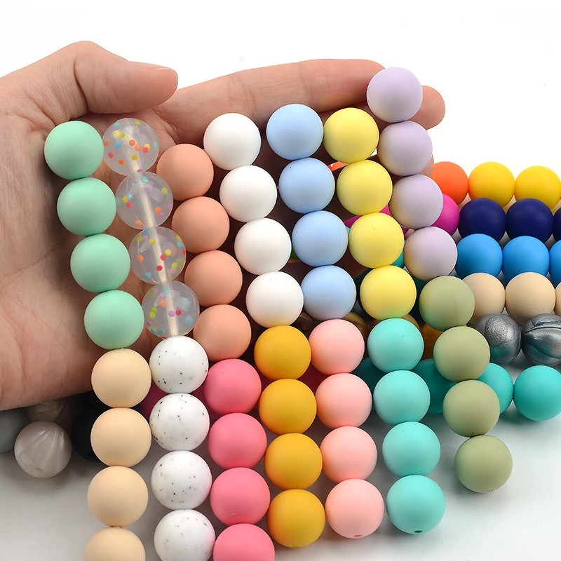 LOFCA 12mm 100pcs Silicone Bea - Baby Food Ingredients 评论和价格