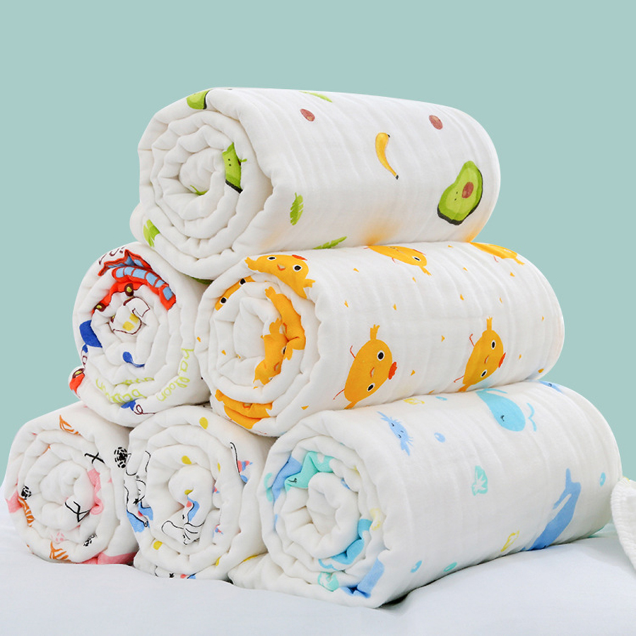 Baby Bath Towel Pure Cotton Ga - Baby Puree Pouch 评论和价格