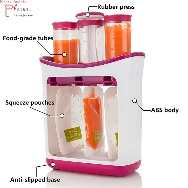 Baby Food Pouch Manual Fruit P - Baby Puree Pouch 评论和价格
