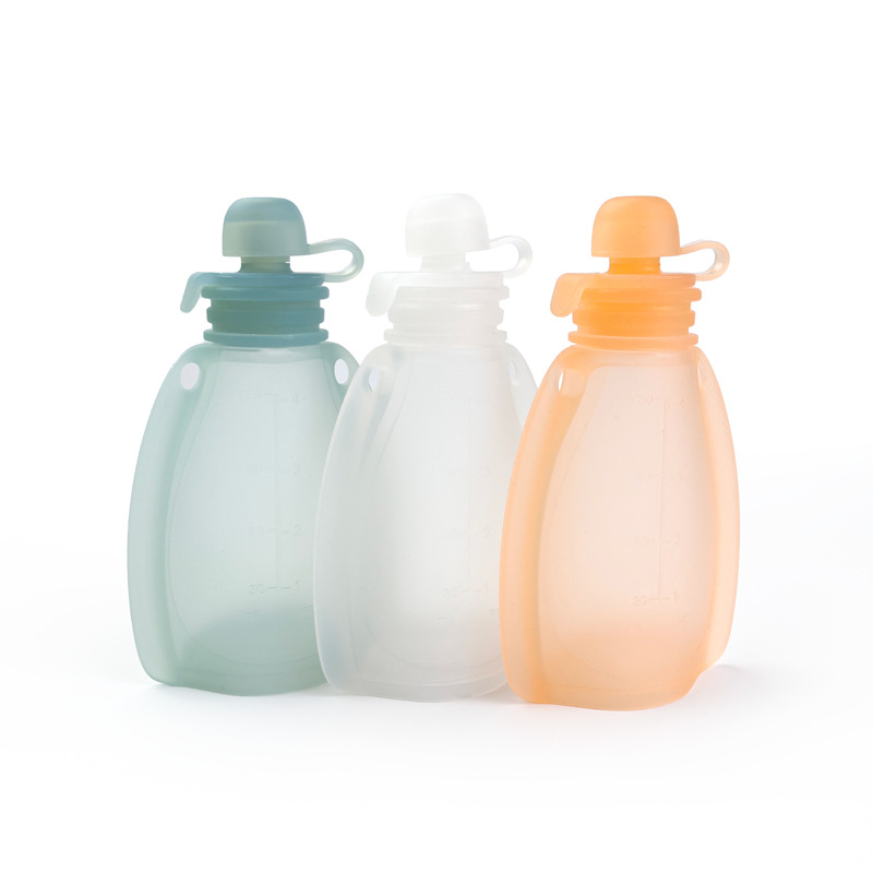 Baby Food Pouches Reusable Squ - Baby Puree Pouch 评论和价格