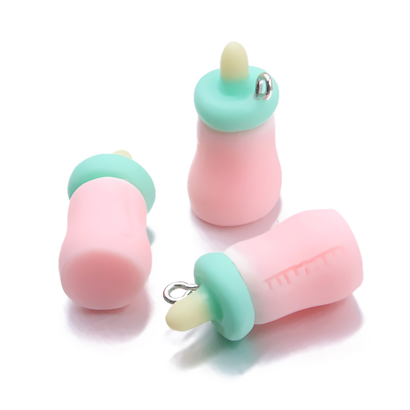 10Pcs 12X26MM 6 Color Charms B - Baby Food Ingredients 评论和价格