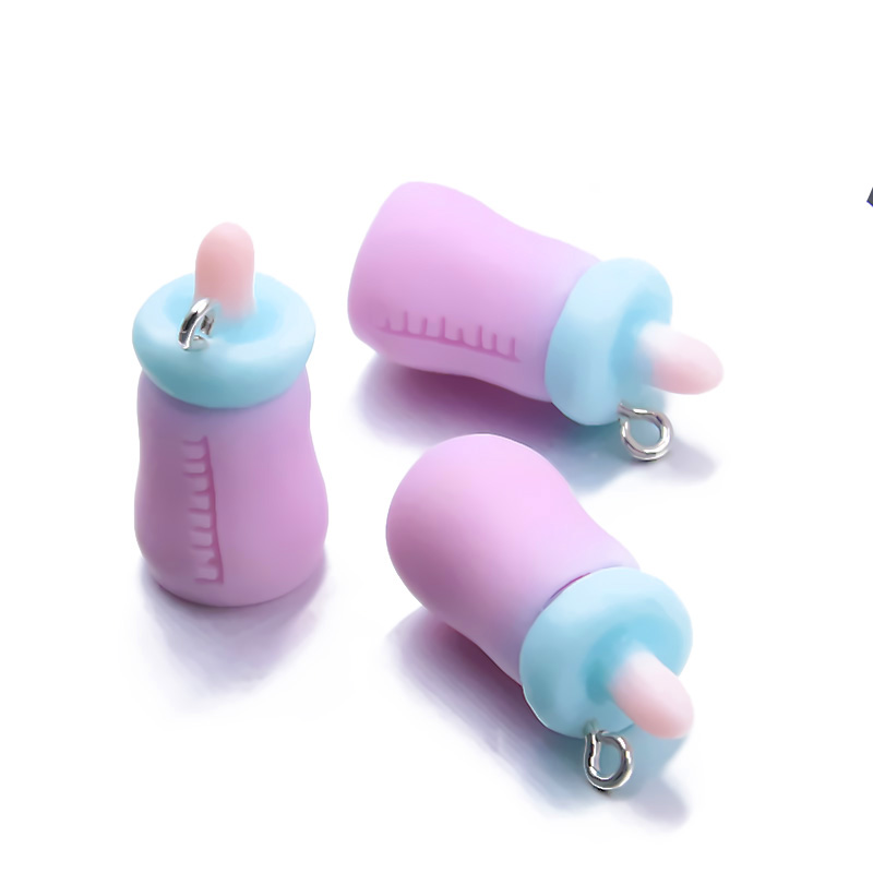 10Pcs 12X26MM 6 Color Charms B - Baby Food Ingredients 评论和价格